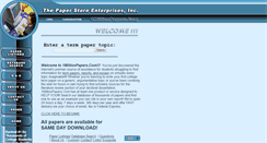 Desktop Screenshot of 1millionpapers.com